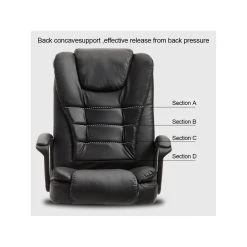 Wewoo QZ-7 Chaise De Bureau Moderne Simple Pour Ordinateur De De Conférence... 8 Wewoo QZ-7 Chaise De Bureau Moderne Simple Pour Ordinateur De De Conférence... -Magasin Joss & Main qz 7 maison moderne ordinateur simple chaise de bureau boss conference repose pieds inclinable kaki 2