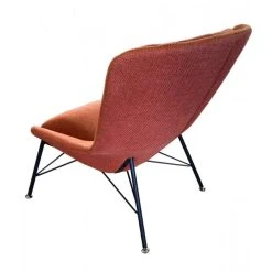 Mathi Design ROCKWELL - Fauteuil Design En Tissu Orange -Magasin Joss & Main rockwell fauteuil design en tissu orange 7364824 18512324 1200x1200