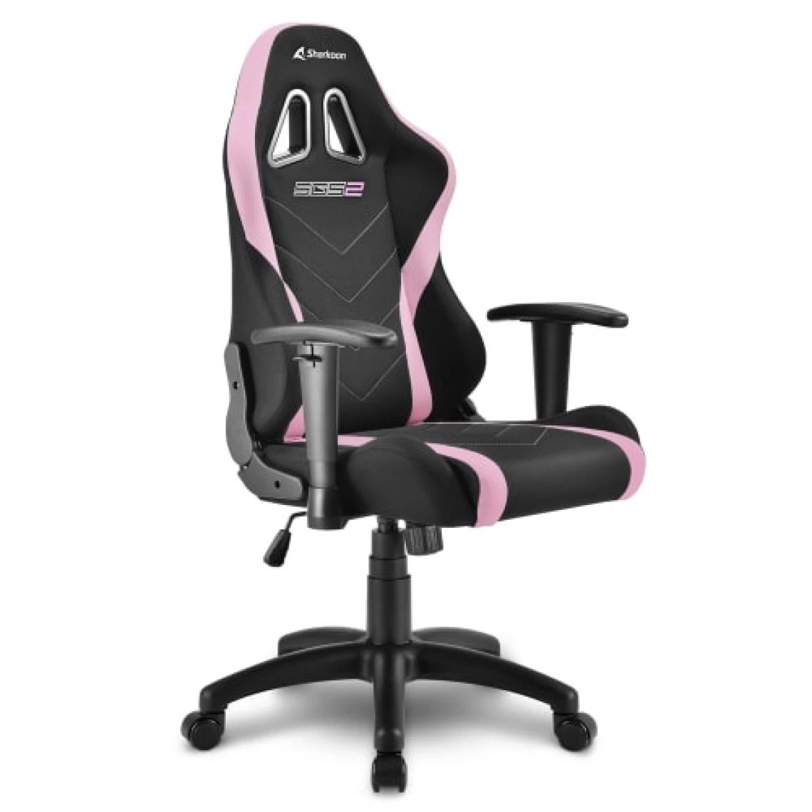 Sharkoon SGS2 Jr Siège Gamer Tissu Moderne Détente Rose 3 Sharkoon SGS2 Jr Siège Gamer Tissu Moderne Détente Rose – Image 3