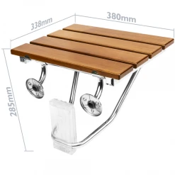 Primematik Siège De Douche Rabattable. Chaise Pliant En Bois Tropical Et Alumini... -Magasin Joss & Main siege de douche rabattable chaise pliant en bois tropical et aluminium 380x338mm 8906375 23083873 1140x1140