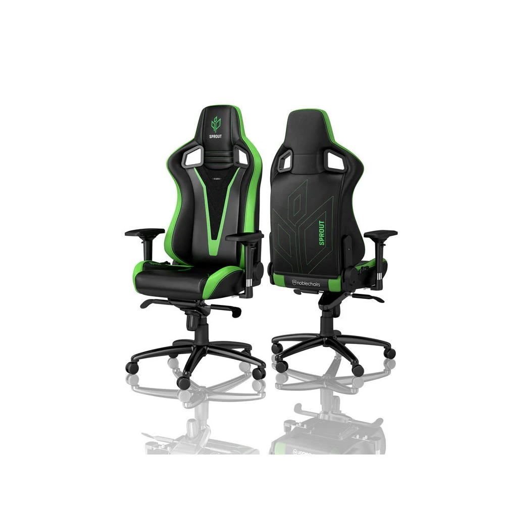 Noblechairs EPIC - Sprout Edition - Noir/Vert 3 Noblechairs EPIC - Sprout Edition - Noir/Vert – Image 3