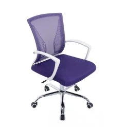 Icaverne Splendide Chaise De Bureau Collection Prague C Couleur Violet