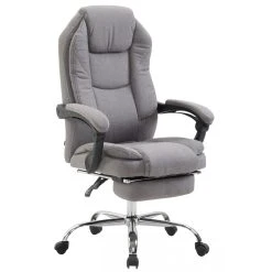 Icaverne Sublime Chaise De Bureau Selection Maseru Tissu Couleur Gris