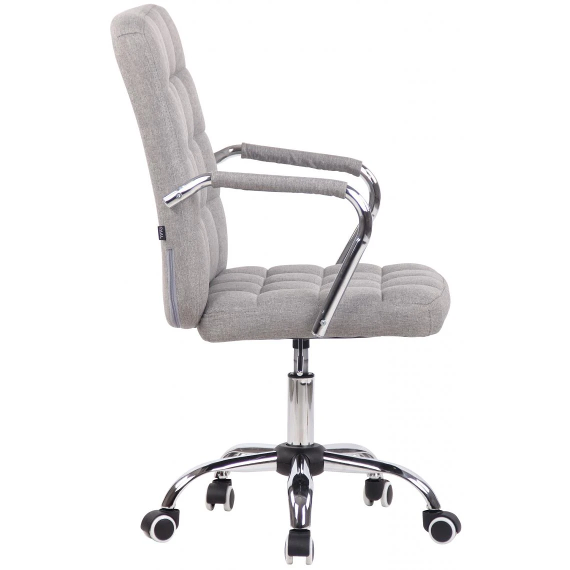 Icaverne Superbe Chaise De Bureau Athènes Tissu Couleur Gris 2 Icaverne Superbe Chaise De Bureau Athènes Tissu Couleur Gris – Image 2