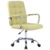Icaverne Superbe Chaise De Bureau Collection Helsinki PRO Tissu Couleur Vert