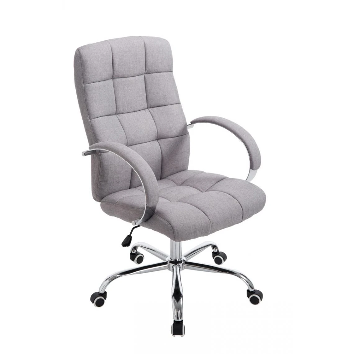 Icaverne Superbe Chaise De Bureau Reference Gaborone Tissu Couleur Gris 1 Icaverne Superbe Chaise De Bureau Reference Gaborone Tissu Couleur Gris