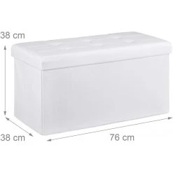 HELLOSHOP26 Tabouret Banquette Pouf De Rangement Pliant Coffre Repose-pieds 76 Cm ... -Magasin Joss & Main tabouret banquette pouf de rangement pliant coffre repose pieds 76 cm lin blanc 1300023376 11031956 28815898 1140x1140