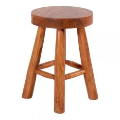 HOUSE NORDIC Tabouret Bas En Teck AISA