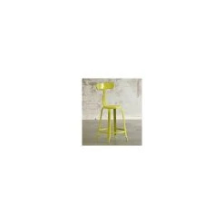Mathi Design BALEINE - Tabouret De Bar En Acier De Style Industriel