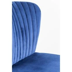 Kare Design Tabouret De Bar Baroque Cosmos Bleu VELVET -Magasin Joss & Main tabouret de bar baroque cosmos bleu velvet design 172406 4 1140x1140