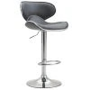 Decoshop26 Tabouret De Bar Chaise De Bar Hauteur Réglable Avec Repose Pieds En S...