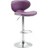 Decoshop26 Tabouret De Bar Chaise De Bar Hauteur Réglable Avec Repose Pieds En S...