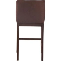 Decoshop26 Tabouret De Bar Chaise De Comptoir En Tissu Marron Pieds En Bois Fonc?... -Magasin Joss & Main tabouret de bar chaise de comptoir en tissu marron pieds en bois fonce elegant et confortable 100000561 12070362 31996024 1140x1140