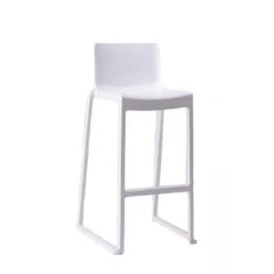 3S. X Home Tabouret De Bar Design Blanc KODY