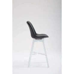 Decoshop26 Tabouret De Bar Design Scandinave Moderne En Similicuir Noir Pieds En ... -Magasin Joss & Main tabouret de bar design scandinave moderne en similicuir noir 13424118 36712770 770 1140x1140