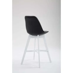 Decoshop26 Tabouret De Bar Design Scandinave Moderne En Similicuir Noir Pieds En ... -Magasin Joss & Main tabouret de bar design scandinave moderne en similicuir noir 13424118 36712772 772 1140x1140