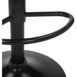 Decoshop26 Tabouret De Bar En Velours Bleu Avec Pieds En Métal Noir Assise Rembo... -Magasin Joss & Main tabouret de bar en velours bleu avec pieds en metal noir assise rembouree repose pieds pivotant tdb10175 11907078 31502988 1140x1140