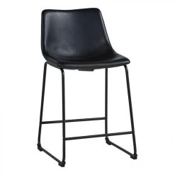 Time Tabouret De Bar H.61 ROMANE Noir