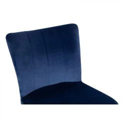 BUT Tabouret De Bar H63 Cm CLOHE Velours Bleu -Magasin Joss & Main tabouret de bar h63 cm clohe velours bleu 9164393 23925693 1140x1140