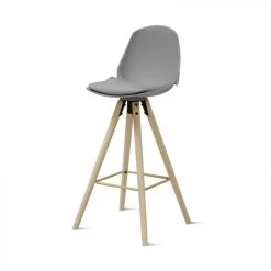 BUT Tabouret De Bar H.63 Cm OSLO Gris