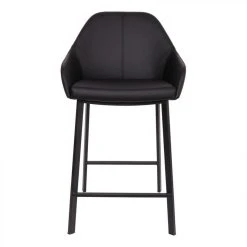 Modern Living Tabouret De Bar H.63 FABIO Noir