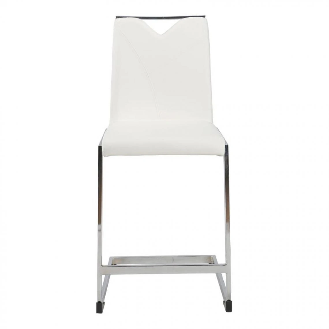 Modern Living Tabouret De Bar H.63 VANESSA Blanc 1 Modern Living Tabouret De Bar H.63 VANESSA Blanc