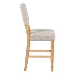 Zandiara Tabouret De Bar H.64 Cm MARYSE Tissu Gris -Magasin Joss & Main tabouret de bar h64 cm maryse tissu gris 13343740 36419384 1140x1140