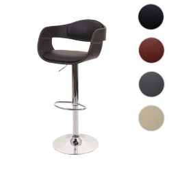 Mendler Tabouret De Bar HWC-A47b, Chaise De Bar Tabouret De Comptoir, Design R...