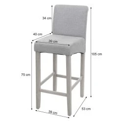 Mendler Tabouret De Bar HWC-C33, Chaise De Bar Tabouret De Comptoir, Bois ~ Cr... 7 Mendler Tabouret De Bar HWC-C33, Chaise De Bar Tabouret De Comptoir, Bois ~ Cr... -Magasin Joss & Main tabouret de bar hwc c33 chaise de bar tabouret de comptoir bois creme pieds legers simili cuir 10732582 27948140 1140x1140