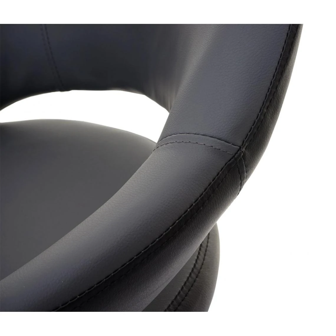 Mendler Tabouret De Bar HWC-F16, Tabouret Pivotant, Avec Dossier Simili Cuir ~... 5 Mendler Tabouret De Bar HWC-F16, Tabouret Pivotant, Avec Dossier Simili Cuir ~... – Image 5