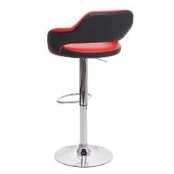 Mendler Tabouret De Bar HWC-F16, Tabouret Pivotant, Avec Dossier Simili Cuir ~... -Magasin Joss & Main tabouret de bar hwc f16 tabouret pivotant avec dossier simili cuir rouge noir 10500910 27185424 1140x1140