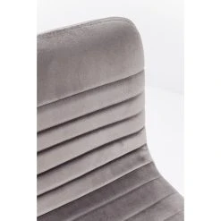 Tabouret De Bar KARE DESIGN Impression Velours Anthracite LARA -Magasin Joss & Main tabouret de bar kare design impression velours anthracite lara design 81235 1 1140x1140