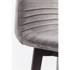 Tabouret De Bar KARE DESIGN Impression Velours Anthracite LARA -Magasin Joss & Main tabouret de bar kare design impression velours anthracite lara design 81235 2 1140x1140