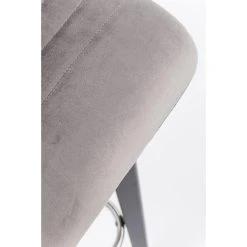 Tabouret De Bar KARE DESIGN Impression Velours Anthracite LARA -Magasin Joss & Main tabouret de bar kare design impression velours anthracite lara design 81235 3 1140x1140