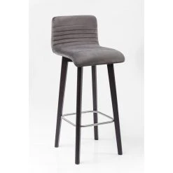 Tabouret De Bar KARE DESIGN Impression Velours Anthracite LARA -Magasin Joss & Main tabouret de bar kare design impression velours anthracite lara design 81235 5 1140x1140