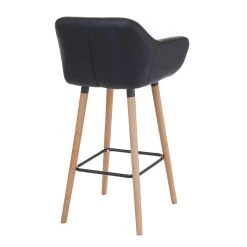 Mendler Tabouret De Bar Malmö T381, Chaise De Bar Tabouret De Comptoir ~ Simi... -Magasin Joss & Main tabouret de bar malmo t381 chaise de bar tabouret de comptoir simili cuir noir 10732594 27948202 1140x1140