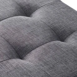 HELLOSHOP26 Tabouret En Lin Avec Pieds En Bois Gris Foncé 19_0000519 -Magasin Joss & Main tabouret en lin avec pieds en bois gris fonce 190000519 11032038 28816220 1140x1140