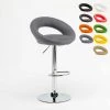 Superstool Tabouret Haut Bar Cuisine Fixe Pivotant Réglable En Hauteur Avec Repo...