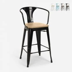 Ahd Amazing Home Design Tabouret Haut De Bar Et Cuisine Design Industriel Style Tolix Steel Wo...