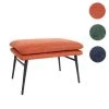 Mendler Tabouret HWC-L62, Pouf Repose-pieds Ottomane Pouf Rembourré, 38x56x40...
