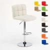 Superstool Tabouret Pour Bar Cuisine Fixe Pivotant Réglable Avec Dossier Et Repo...