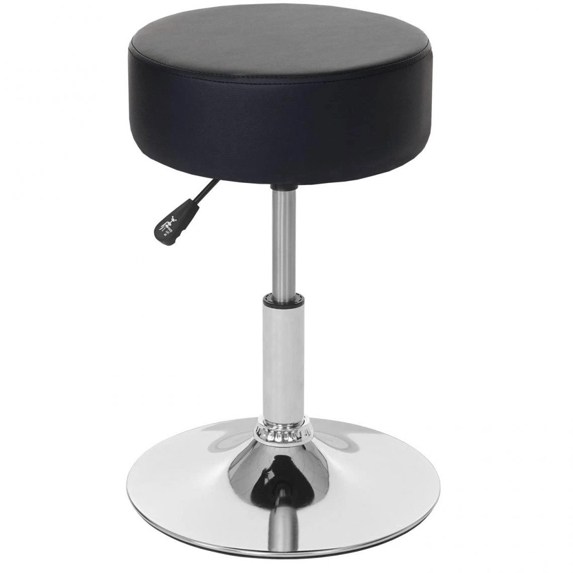 Decoshop26 Tabouret Siège Réglable En Hauteur Polyvalent Pivotant Ø 35cm En Si... 2 Decoshop26 Tabouret Siège Réglable En Hauteur Polyvalent Pivotant Ø 35cm En Si... – Image 2