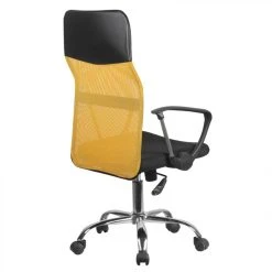 Hucoco TANJE - Chaise De Bureau Pivotante - Hauteur Ajustable 105-115cm - Fau... 7 Hucoco TANJE - Chaise De Bureau Pivotante - Hauteur Ajustable 105-115cm - Fau... -Magasin Joss & Main tanje chaise de bureau pivotante hauteur ajustable 105 115cm fauteuil pivotant dossier ergonomique en mesh orange 9727606 25184718 1140x1140