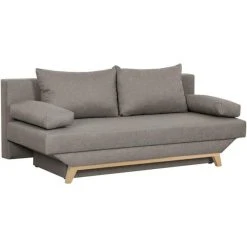 CSTORE TEIJO Banquette Convertible 3 Places Avec Coffre De Rangement - Tissu ... -Magasin Joss & Main teijo banquette convertible 3 places avec coffre de rangement tissu taupe l187 x p 91 x h 82 cm 11031962 28815924 1140x1140