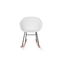Beliani Chaise à Bascule Blanche HARMONY - Blanc -Magasin Joss & Main undef src sa picid 677021 x 2560 type whitesh image
