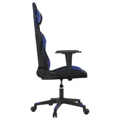VidaXL Chaise De Jeu Noir Et Bleu Similicuir 7 VidaXL Chaise De Jeu Noir Et Bleu Similicuir -Magasin Joss & Main vidaxl chaise de jeu noir et bleu similicuir 14119060 39345156 1140x1140