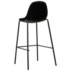 VidaXL Chaises De Bar 6 Pcs Noir Tissu -Magasin Joss & Main vidaxl chaises de bar 6 pcs noir tissu 9795692 25331344 1140x1140