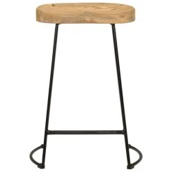 VidaXL Tabourets De Bar Gavin 2 Pcs 46x40x63 Cm Bois Massif Manguier -Magasin Joss & Main vidaxl tabourets de bar gavin 2 pcs 46x40x63 cm bois massif manguier 13577398 37206380 1140x1140
