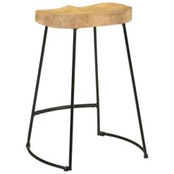 VidaXL Tabourets De Bar Gavin 2 Pcs 46x40x63 Cm Bois Massif Manguier -Magasin Joss & Main vidaxl tabourets de bar gavin 2 pcs 46x40x63 cm bois massif manguier 13577398 37206384 1140x1140